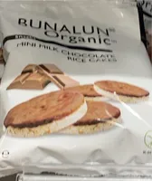 Mini milk chocolate rice cakes