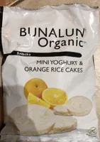 BUNALUN Organic SNACKS 160 TM YOGHURT & ORANGE MIN