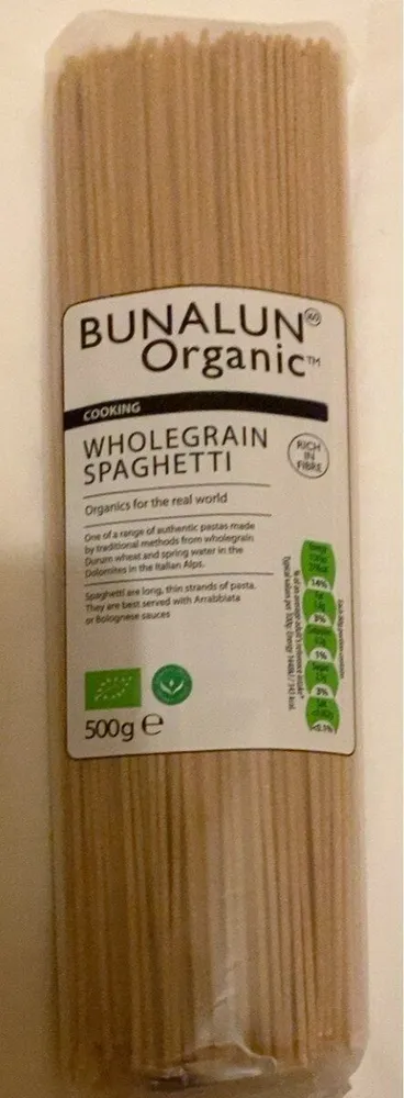 Wholegrain Spaghetti
