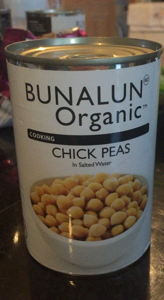 Chick Peas In Salted Water