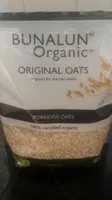 Bunalun Organic Porridge Oats (1 Kilogram)