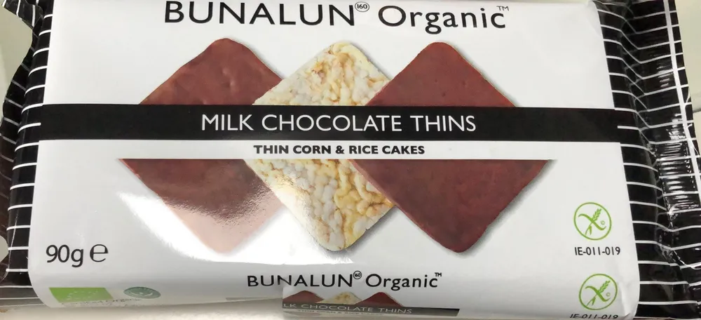 Milk chocolate thins