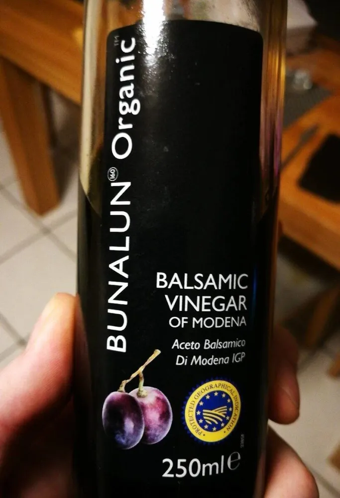 Bunalun organic balsamic vinegar