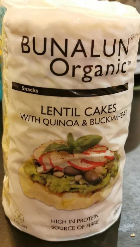 Lentil Cakes with quinoa & buckwheat