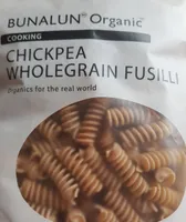 Chickpea wholegrain fusilli