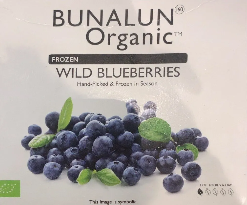 Wild blueberries