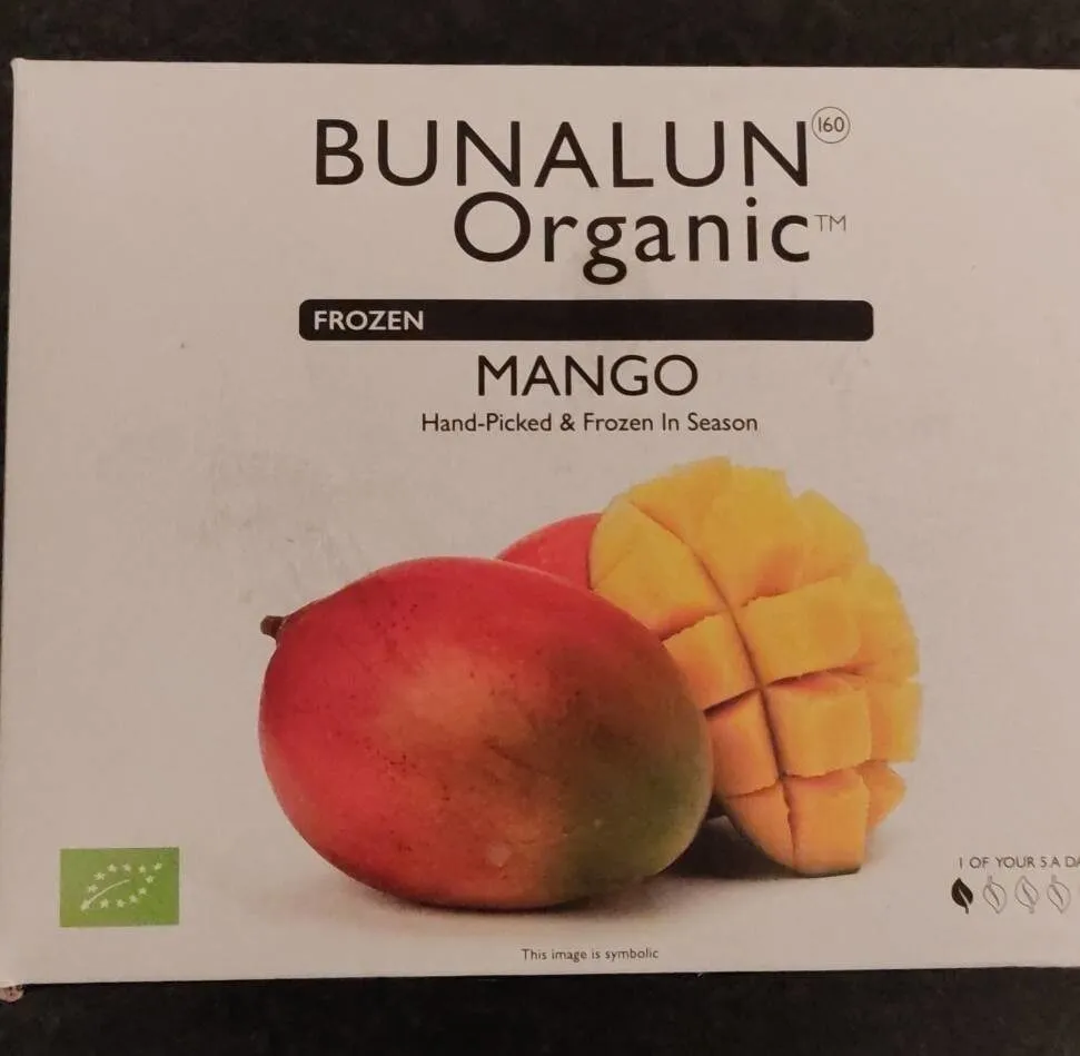 Organic Frozen Mango