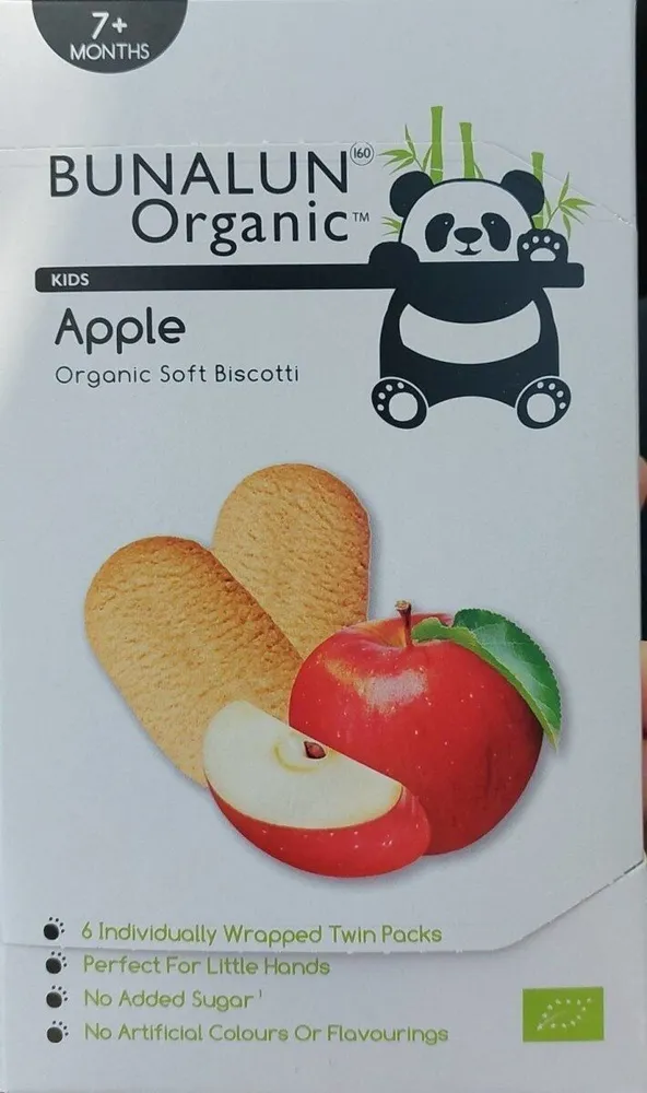 Organic Soft Apple Biscotti
