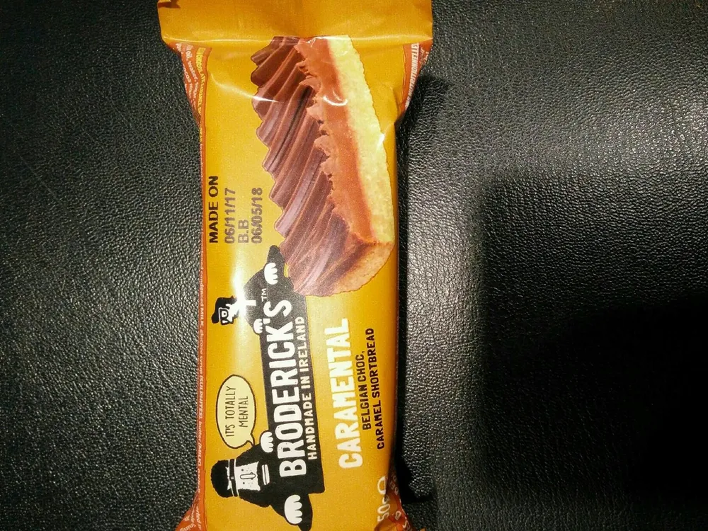 Broderick's Caramental Belgian Choc Caramel Shortbread