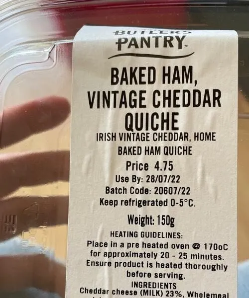 Ham and Cheese Quiche