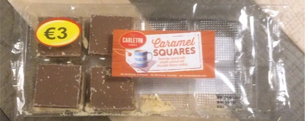 Caramel squares
