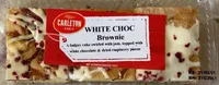 White choc brownie