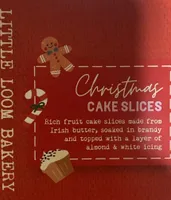 Christmas Cake Slices