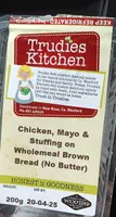 Chicken, Mayo & Stuffing On Wholemeal Brown Bread (No Butter)