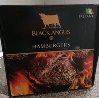 Hamburgers black angus