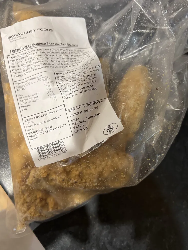 Breaded Goujans
