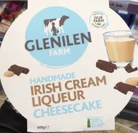 Hand made irish cream liqueur cheesecake