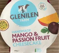 Handmade Mango & Passion Fruit Cheesecake