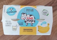 Live Yogi - Banana Live Yoghurt