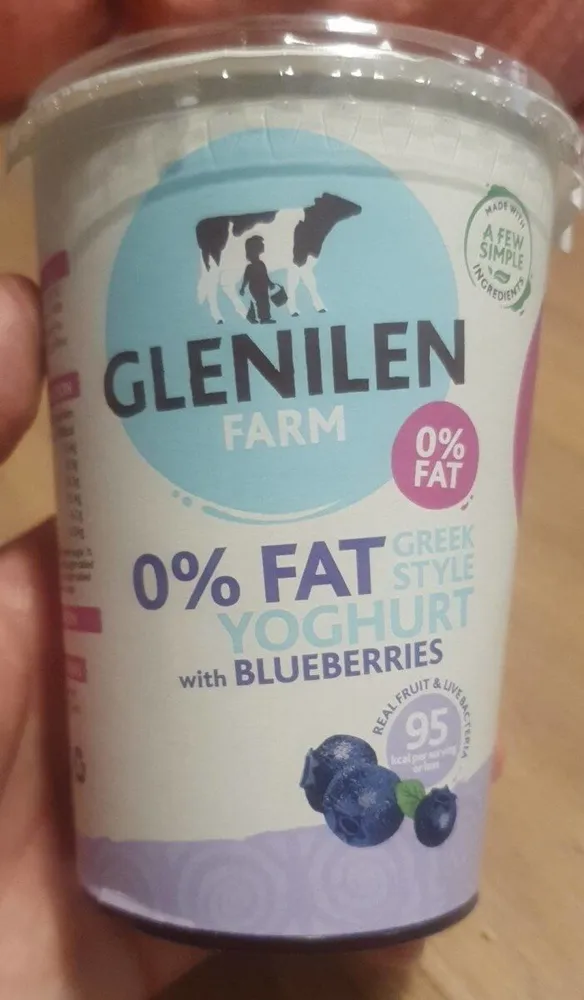 Greek Style Yoghurt with Blueberries