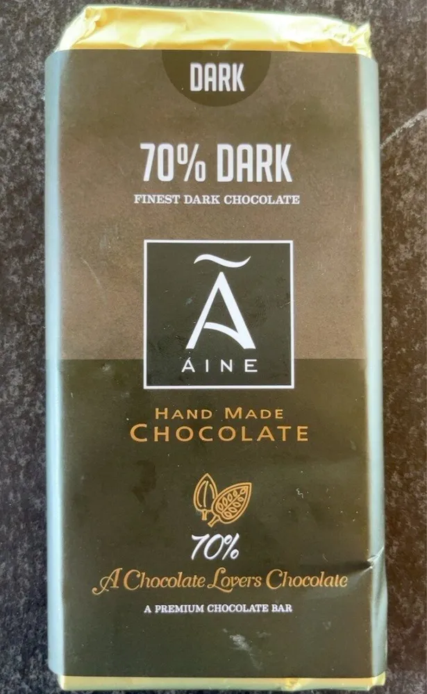 Hand made Chocolate 70% Dark