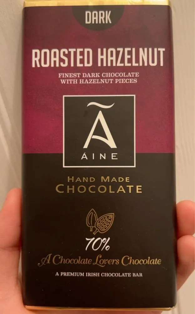 Roasted Hazelnut Finest dark chocolate