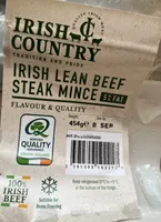 Irish Lean Beef Steak Mince