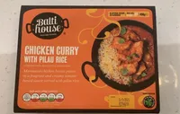 Chicken curry with pilau rice