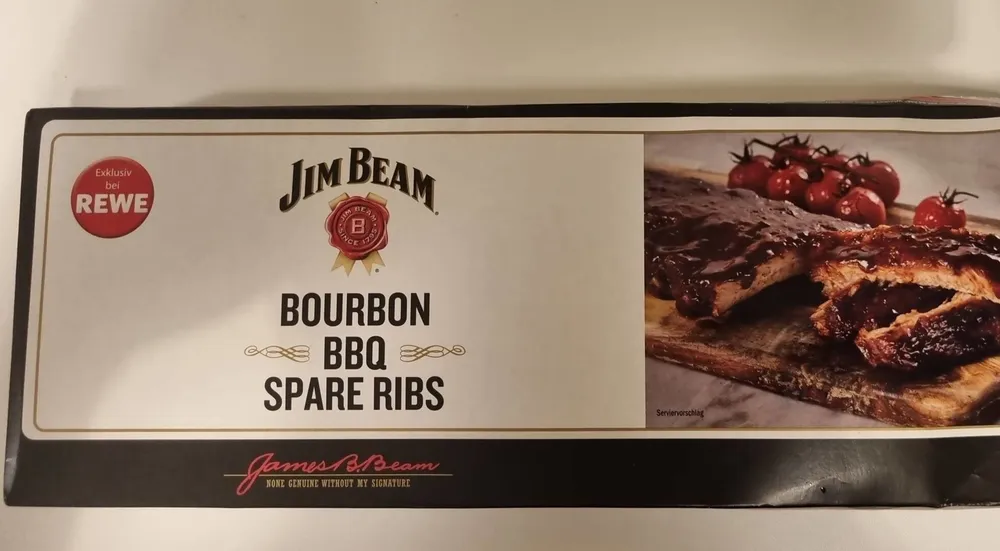 Bourbon BBQ spare ribs