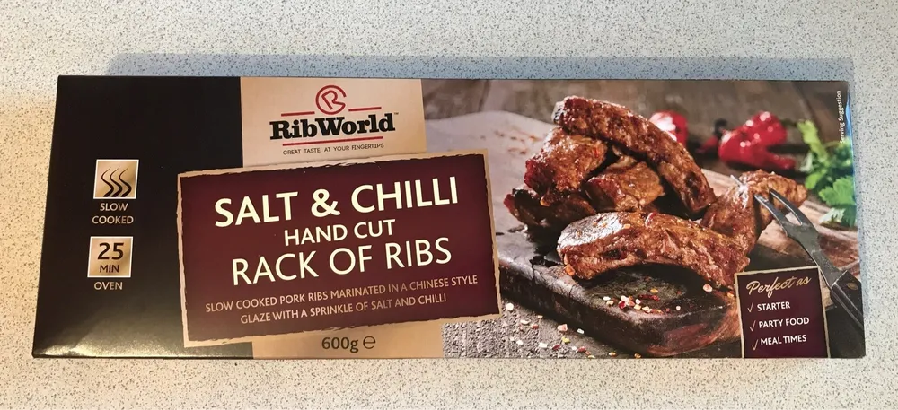 Salt & Chilli Hand Cut Rack of Ribs