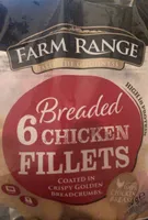 Breaded chicken fillet