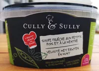 Soupe fraîche aux petits pois et à la menthe