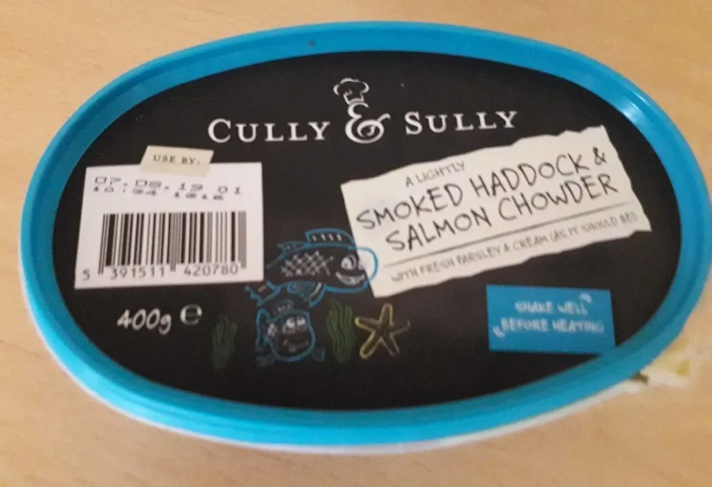 A Lightly Smoked Haddock & Salmon Chowder