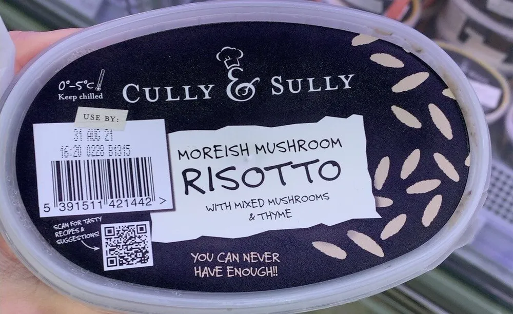 Mushroom risotto