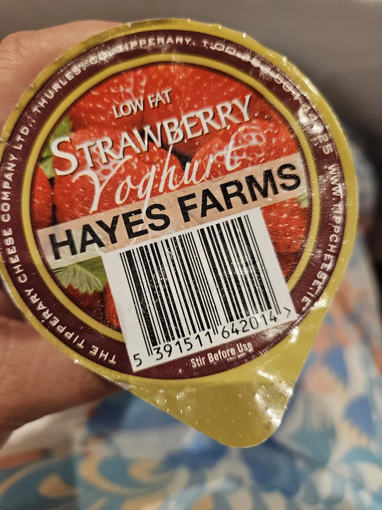 low fat strawberry yoghurt