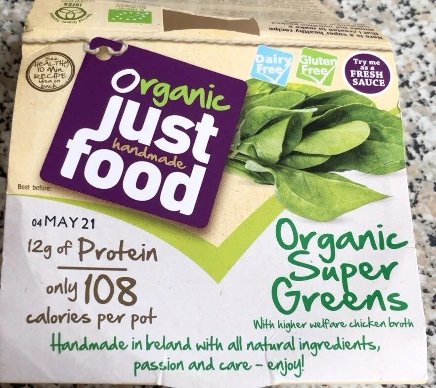 Organic super greens