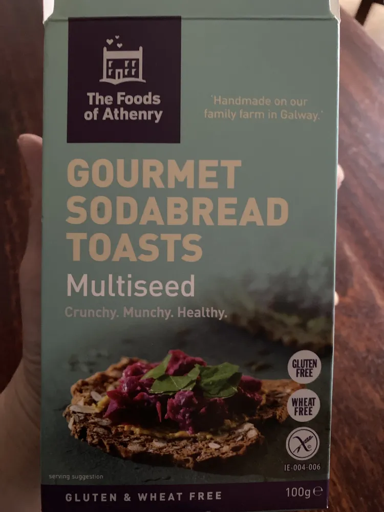 Gluten Free Muti Seed Crackers 110G
