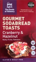 Gourmet sodabread taosts
