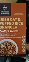Irish oat and puffed rice granola