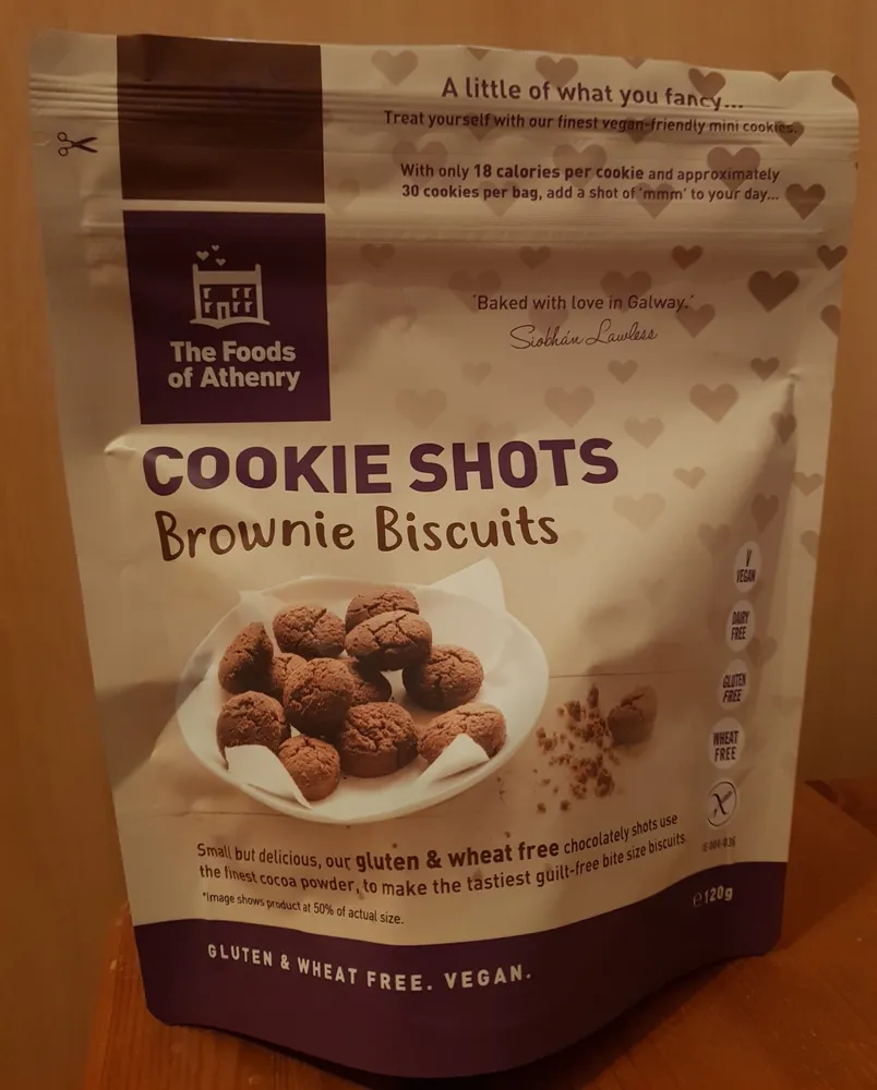 Cookie Shots - Brownie Biscuits