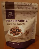 Cookie Shots - Brownie Biscuits