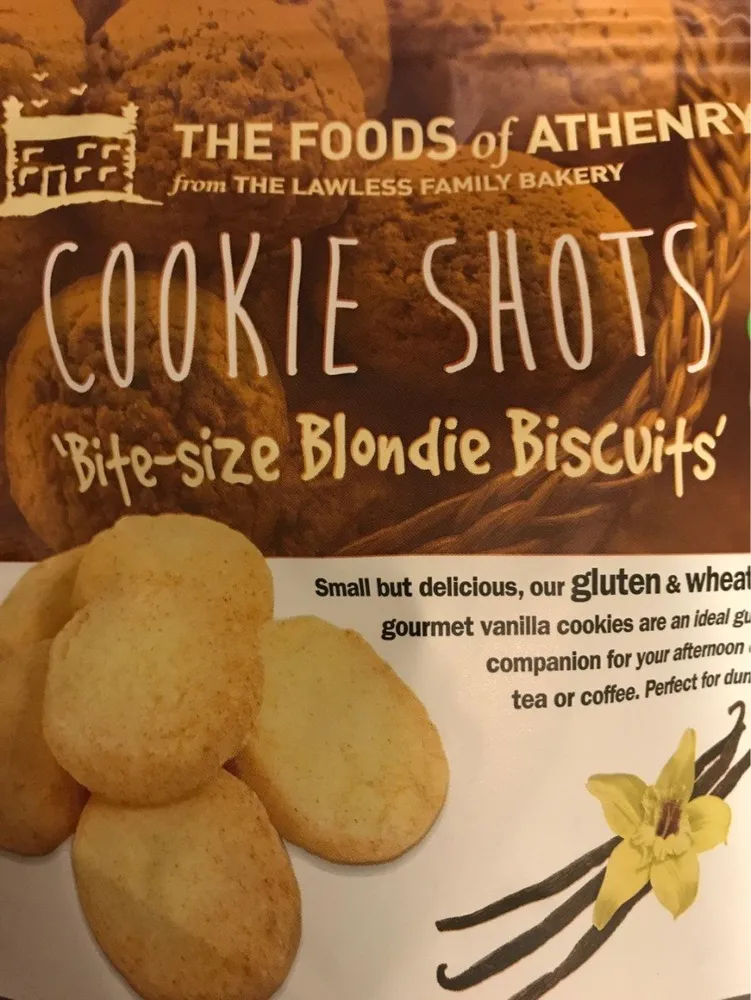 rr Daked with The Foods of Athenry Blondie Cookie
