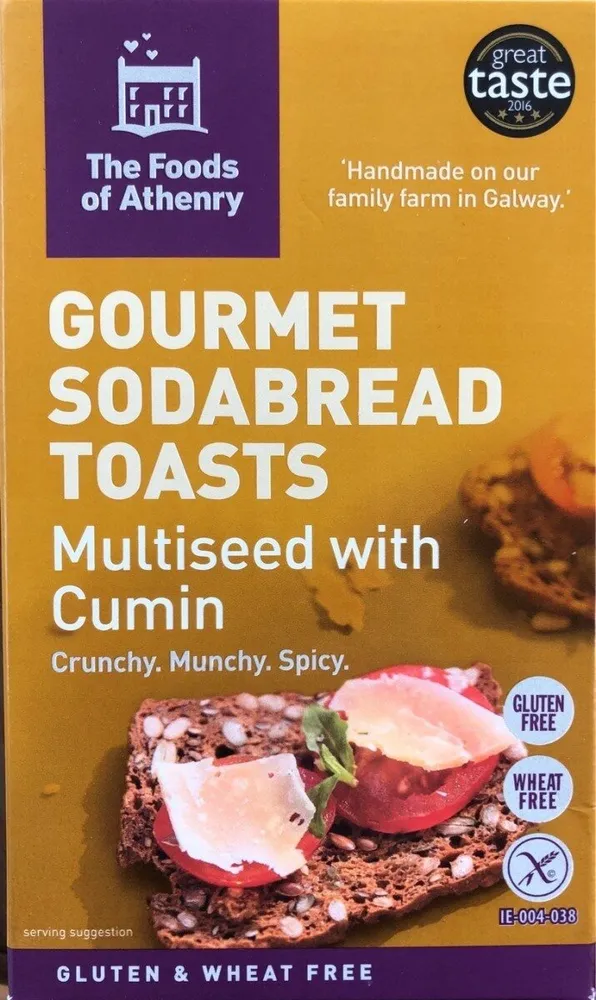 Gourmet Sodabread Toasts