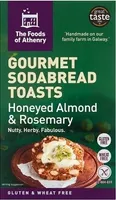 Foods of Athenry Gourmet Sodabread Toasts Honeyed Almond & Rosemary