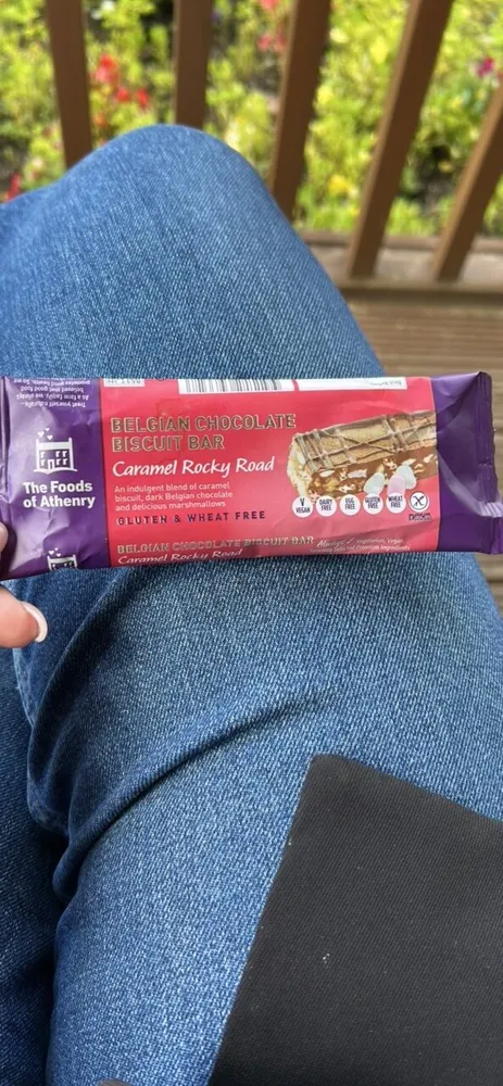 Foods of Athenry Belgian Chocolate Biscuit Bar Caramel Rocky Road