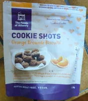 Cookie Shots Orange Brownie Biscuits