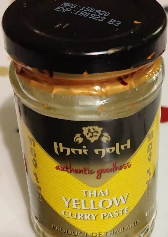 Thai Yellow Curry Paste
