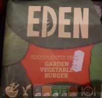 EDEN garden vegetable burger
