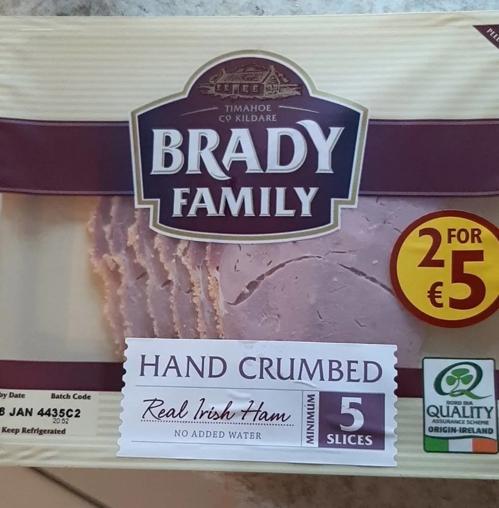 Hand crumbed