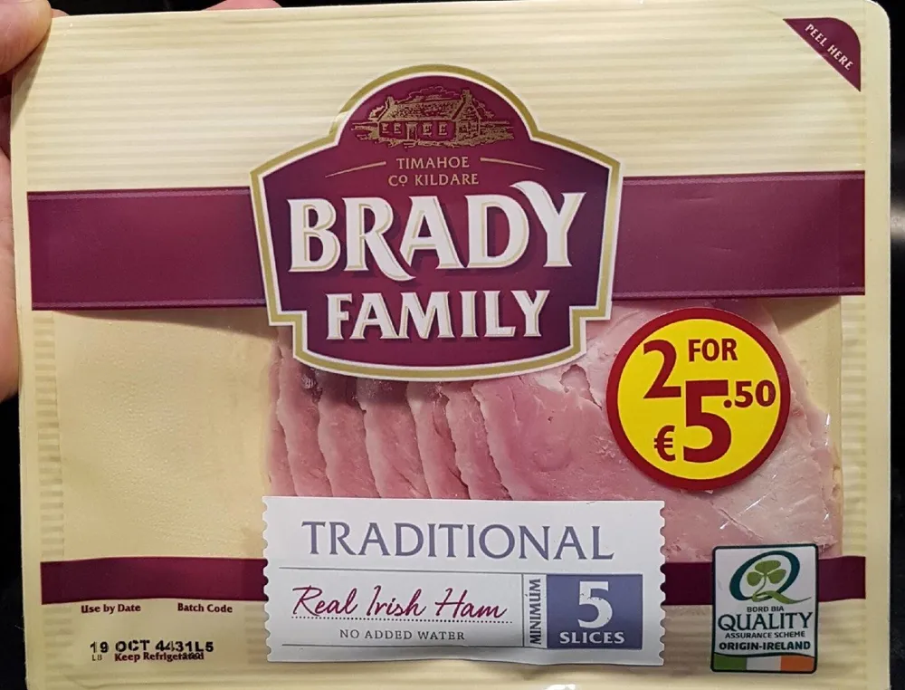 Traditional Real Irish Ham